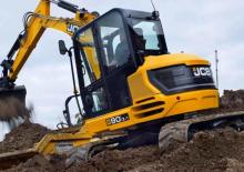 Pásová rypadla JCB 90Z-1