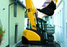 Pásová rypadla Yanmar B 7 Sigma