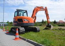 Pásová rypadla Doosan DX 85 R 3