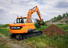 Pásová rypadla Develon DX140LC-7K 