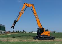 Pásová rypadla Develon DX140RDM-7
