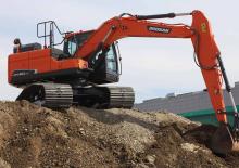 Pásová rypadla Doosan DX160LC-5-HT