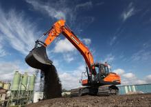Pásová rypadla Doosan DX255LC-5