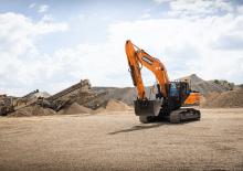 Pásová rypadla Doosan DX255LC-7