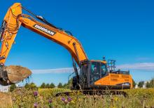 Elektrická pásová rypadla Doosan DX300LC Electric