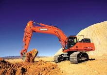 Pásová rypadla Doosan DX490LC-5