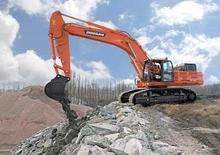 Pásová rypadla Doosan DX490NLC-3