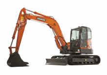 Pásová rypadla Doosan DX85R-3