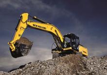 Pásová rypadla New Holland E 305 B EL