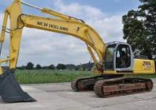 Pásová rypadla New Holland E 385 LC
