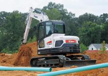 Pásová rypadla Bobcat E85