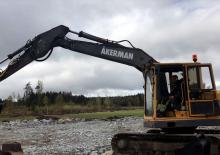Pásová rypadla Akerman-Volvo EC 130