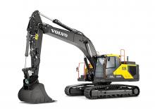 Pásová rypadla Volvo EC250ELR