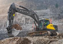 Pásová rypadla Volvo EC300F LR Hybrid