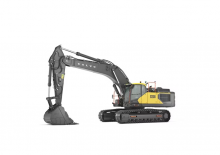 Pásová rypadla Volvo EC500 Hybrid