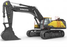 Pásová rypadla Volvo EC750E