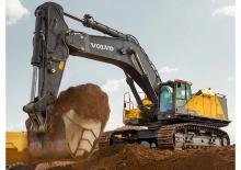 Pásová rypadla Volvo EC950E