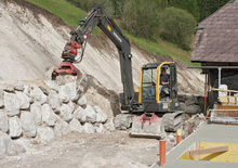 Pásová rypadla Volvo ECR88