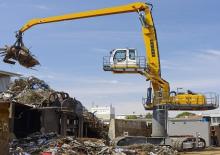 Manipulátory s materiálem Liebherr ER 934 C High Rise Litronic