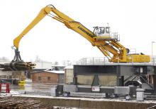Manipulátory s materiálem Liebherr ER 954 C Litronic