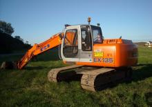 Pásová rypadla Fiat-Hitachi EX 135
