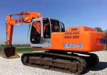 Pásová rypadla Fiat-Hitachi EX 215