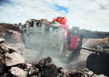 Pásová rypadla Hitachi EX 8000-6