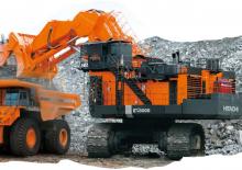 Pásová rypadla Hitachi EX 8000