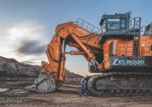 Pásová rypadla Hitachi EX5600-7B