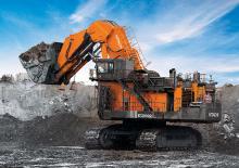 Pásová rypadla Hitachi EX8000-6