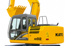 Pásová rypadla Kato HD512-R5