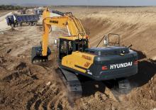 Pásová rypadla Hyundai HX260L