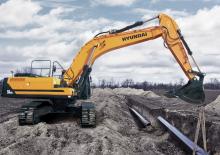 Pásová rypadla Hyundai HX380NL