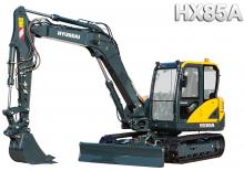 Pásová rypadla Hyundai HX85A