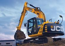 Pásová rypadla JCB JS160