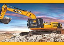 Pásová rypadla JCB JS205