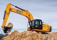 Pásová rypadla JCB JS220