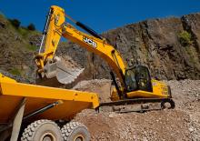 Pásová rypadla JCB JS370 NLC