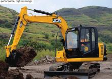 Pásová rypadla JCB JS81