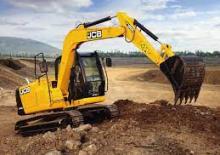 Pásová rypadla JCB JS85