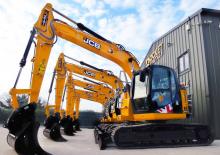 Pásová rypadla JCB JZ140 LC