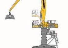 Manipulátory s materiálem Liebherr LH 110 C Gantry Port Litronic