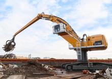 Manipulátory s materiálem Liebherr LH 150 C High Rise Industry Litronic