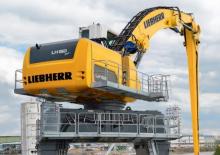 Manipulátory s materiálem Liebherr LH 150 C Port Litronic
