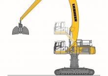 Manipulátory s materiálem Liebherr LH 60 C High Rise Port Litronic