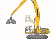 Manipulátory s materiálem Liebherr LH 60 C Port Litronic