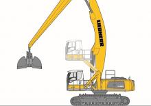Manipulátory s materiálem Liebherr LH 80 C Port Litronic