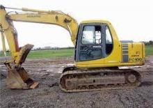Pásová rypadla Komatsu PC100L