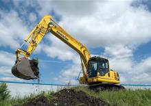 Pásová rypadla Komatsu PC150
