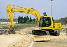 Pásová rypadla Komatsu PC160-6